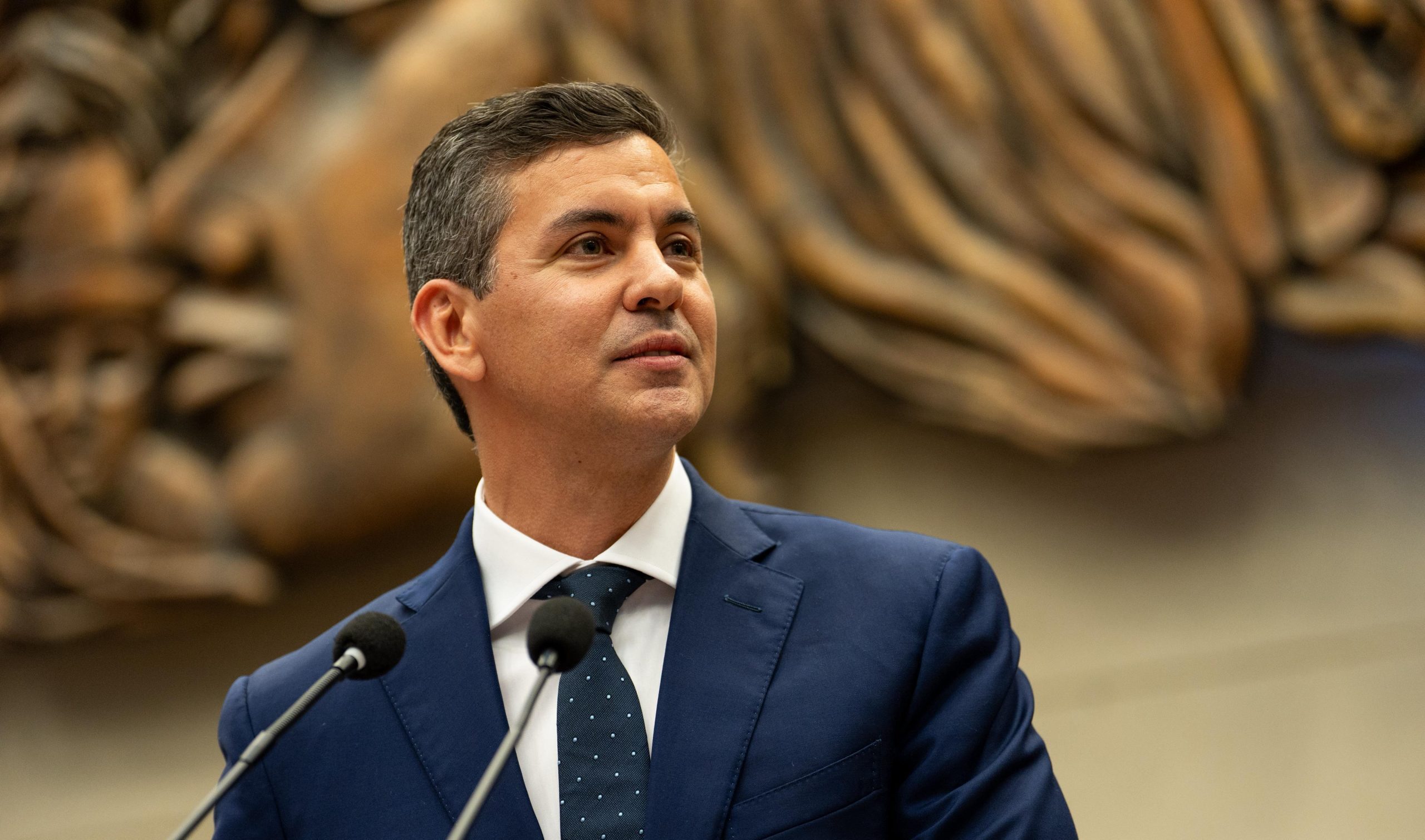 Santiago Peña representará al país en la Cumbre Mundial de Gobiernos en Dubái